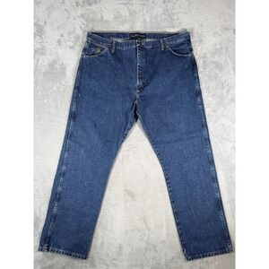 Wrangler Jeans Men's 42x30 Blue Denim George Strait Collection Cowboy Cut